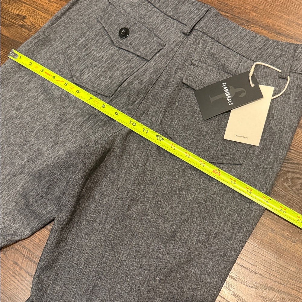 Flamingals High Rise Space Dye wide leg Pants. - Picture 8 of 12